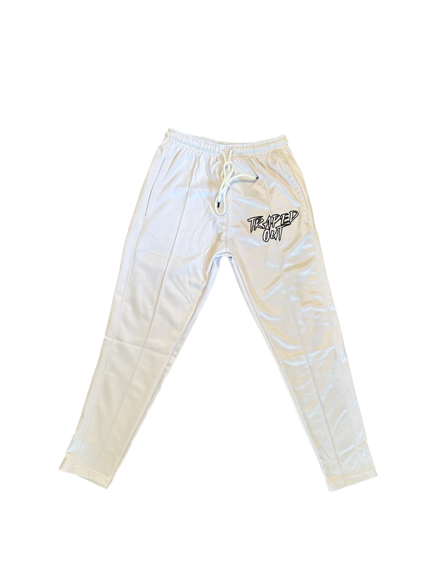 White Track Pants