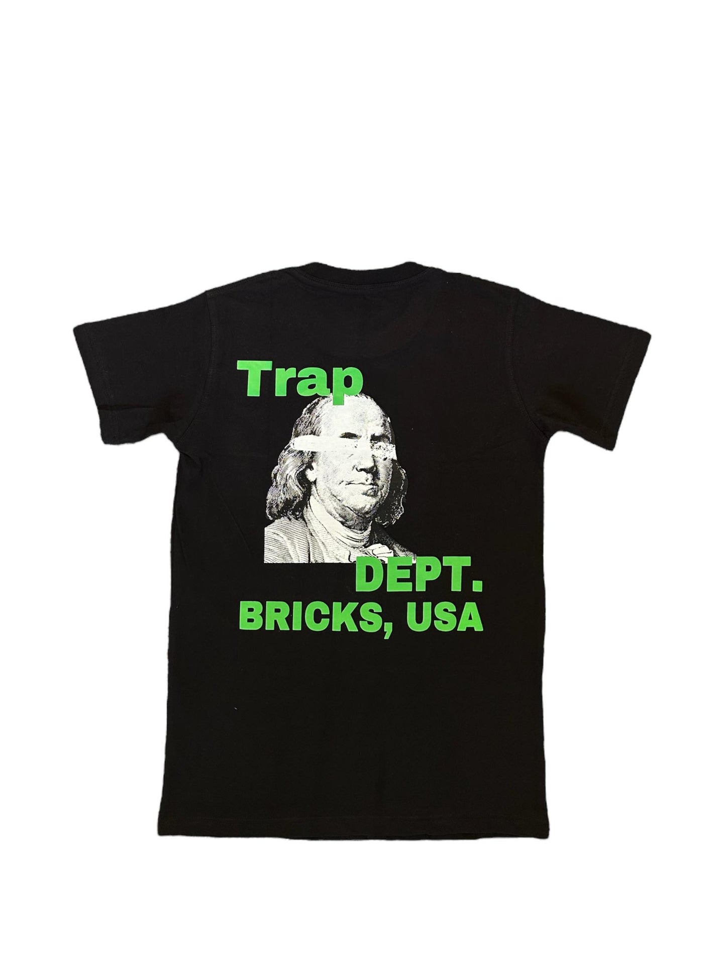 Black & Green Trap Dept Tee