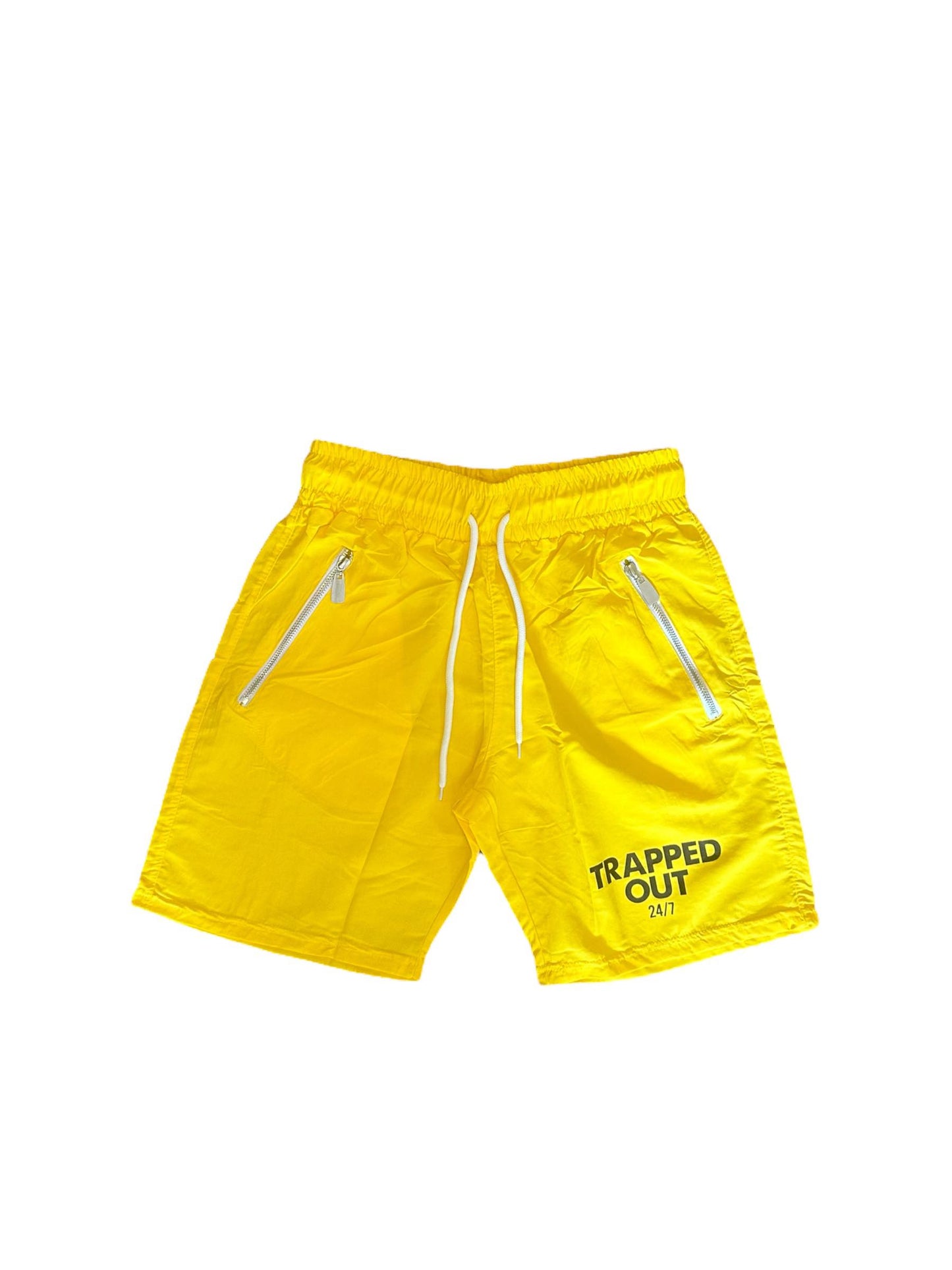Yellow & Black 24/7 shorts