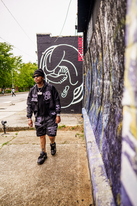 Windbreaker Shorts - Black