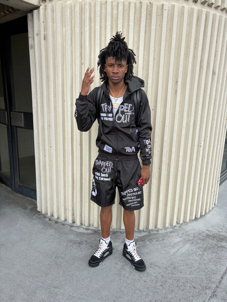 Windbreaker Jackets - Black