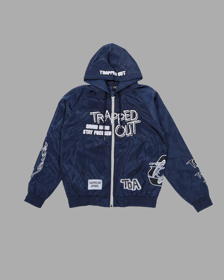 Windbreaker Jackets - Dark Blue