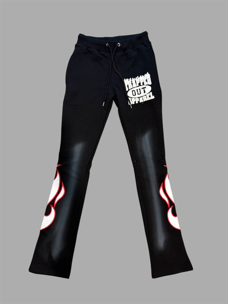Trap pants 2.0 - Black/Red