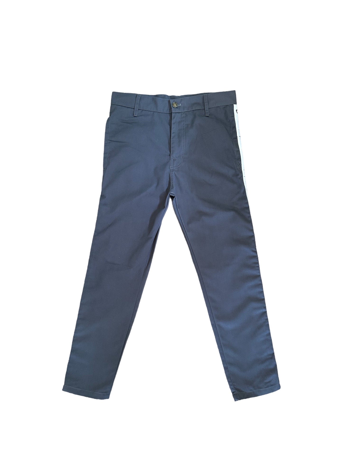 Grey Trapped Out Dickie Pants