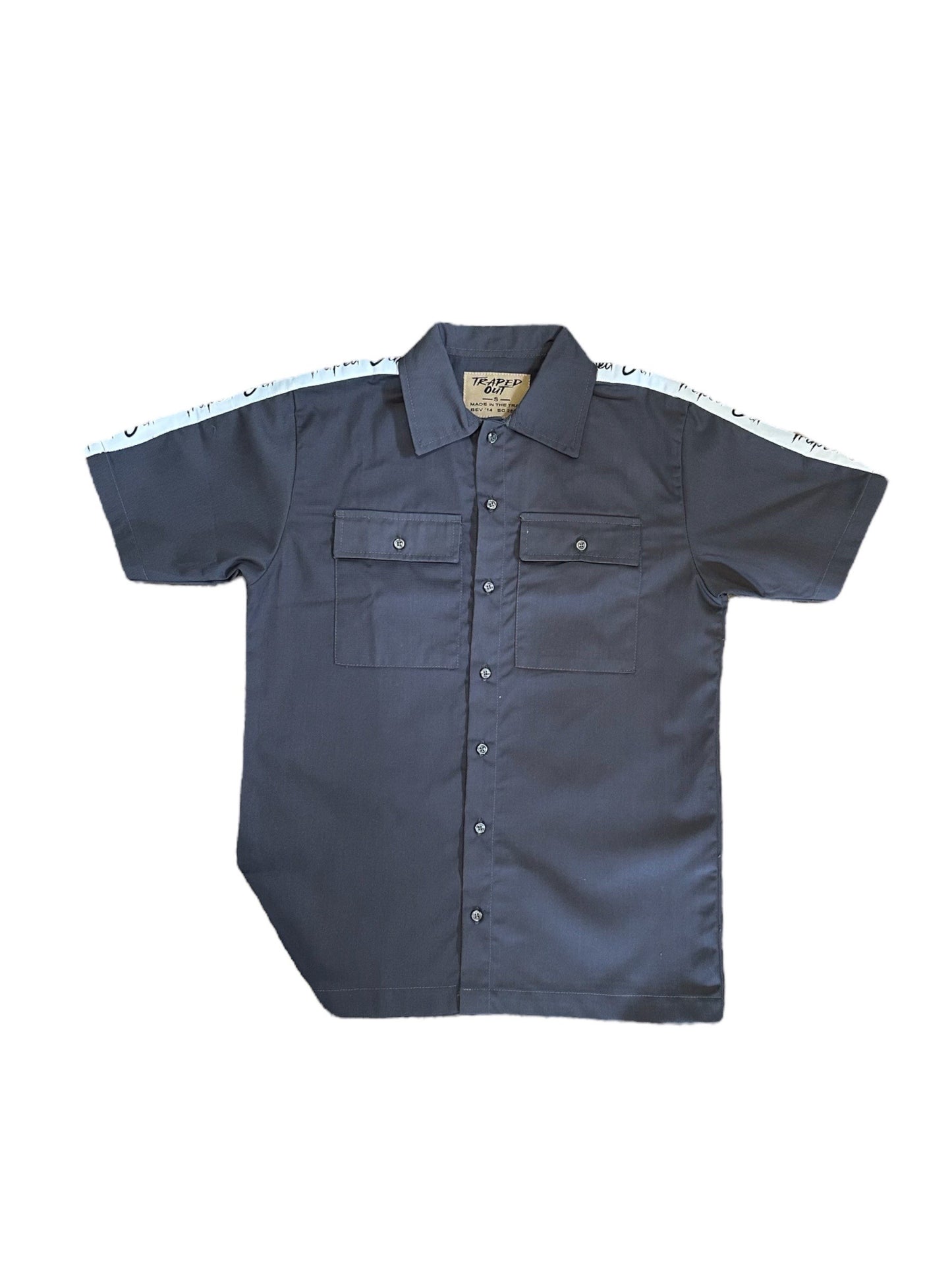 Grey Trapped Out Dickie Shirt