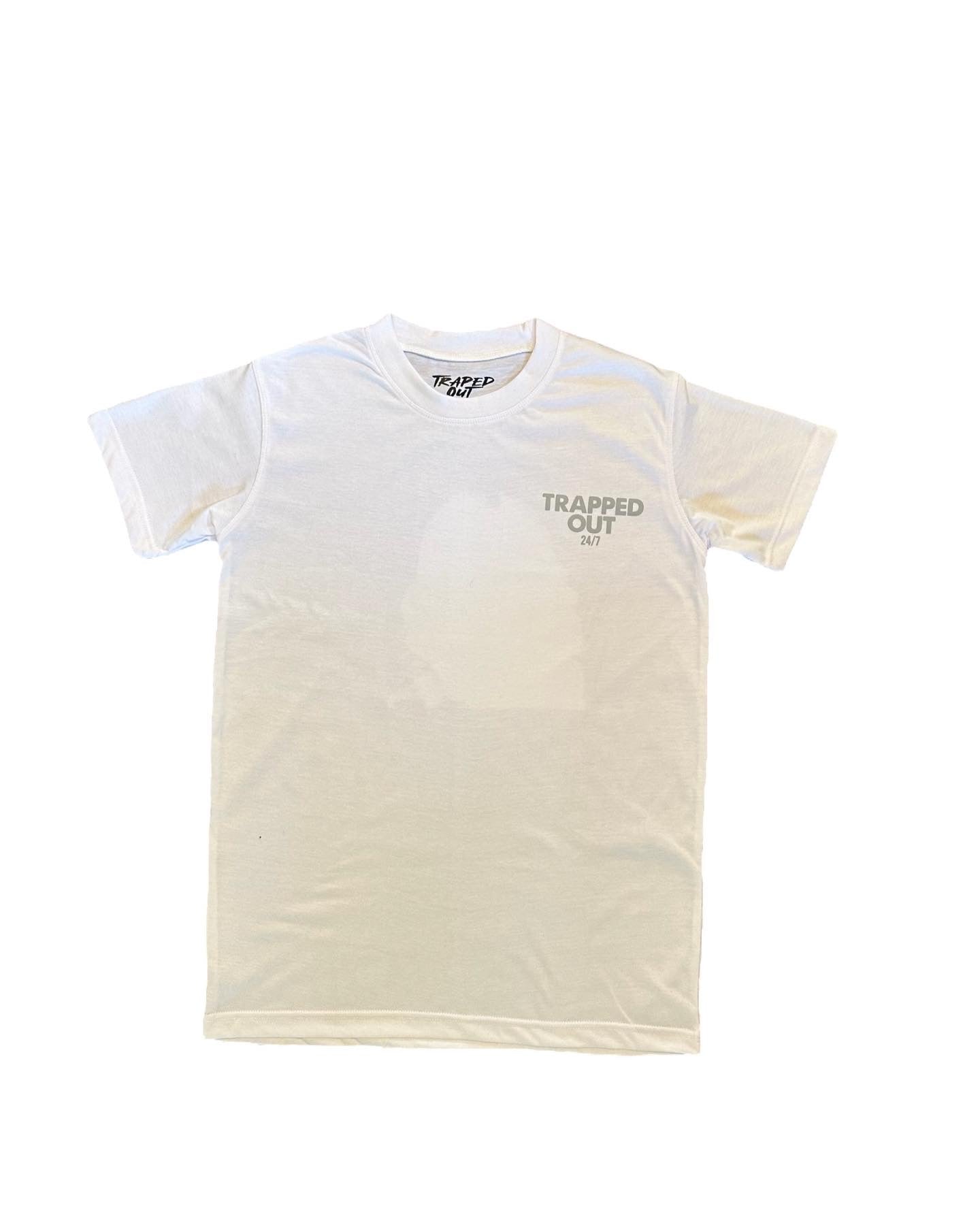 Grey & White Trap Dept Tee