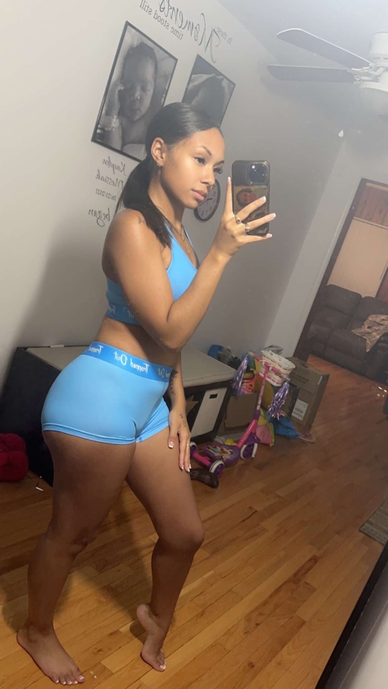 Sky Blue Short Ethika Trap Set