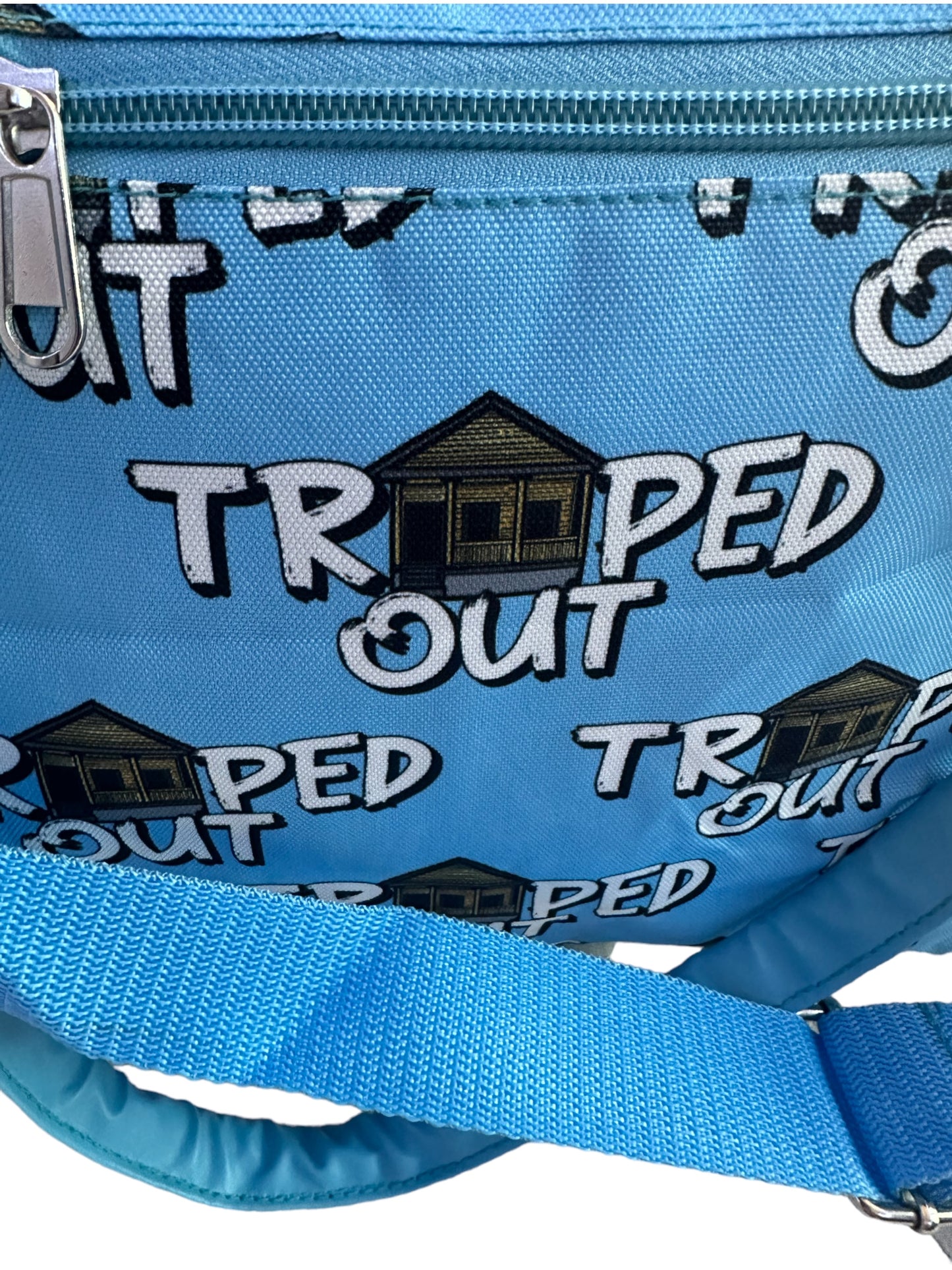 Sky Blue Trap Duffle Bag