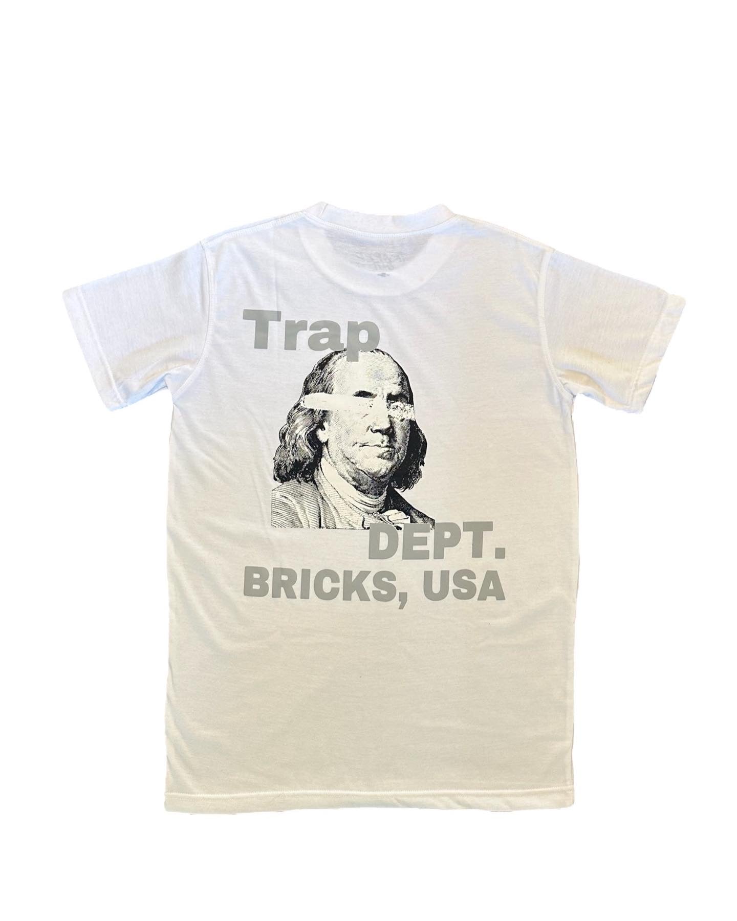 Grey & White Trap Dept Tee