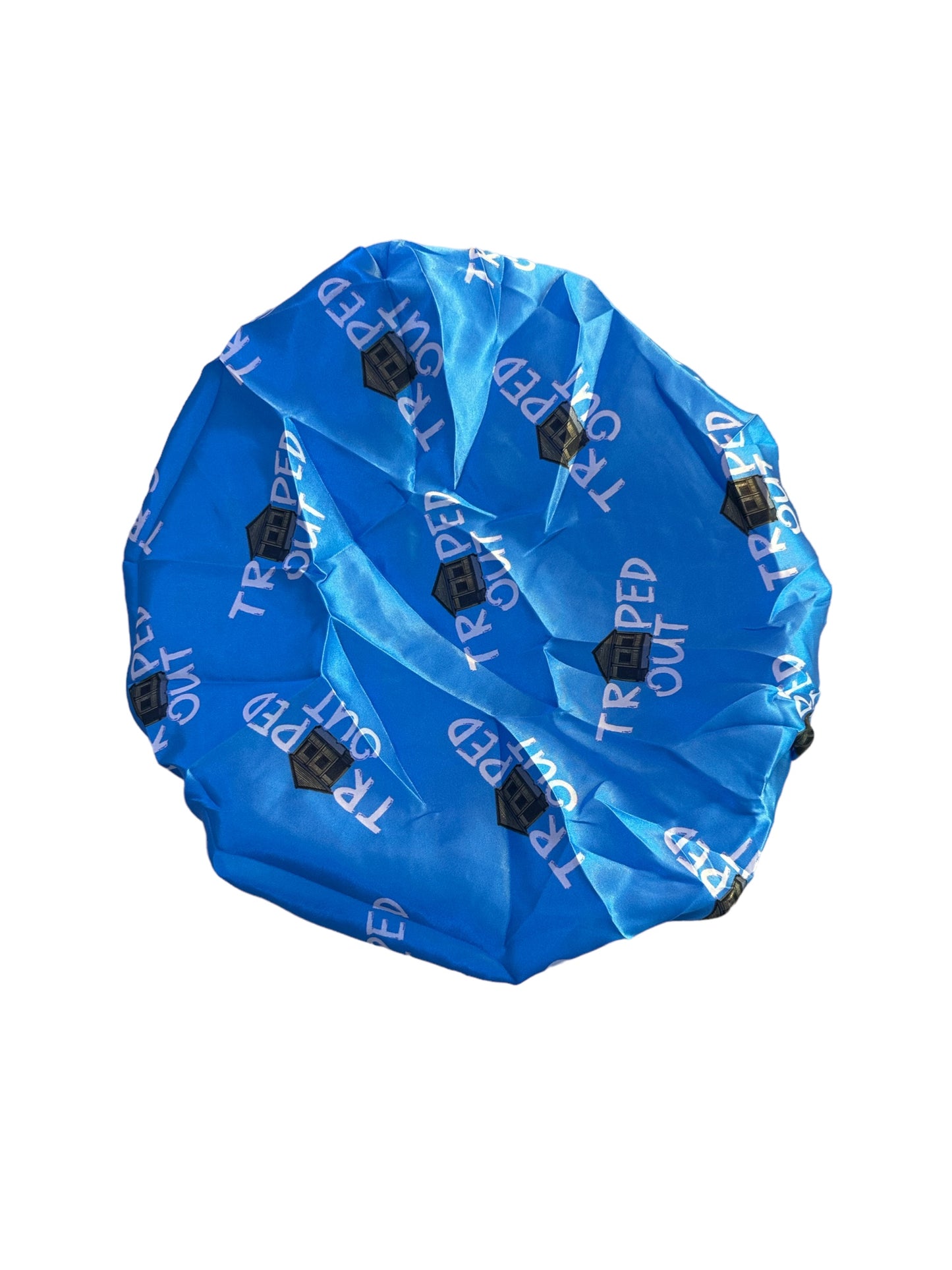 Sky blue trapped out bonnet