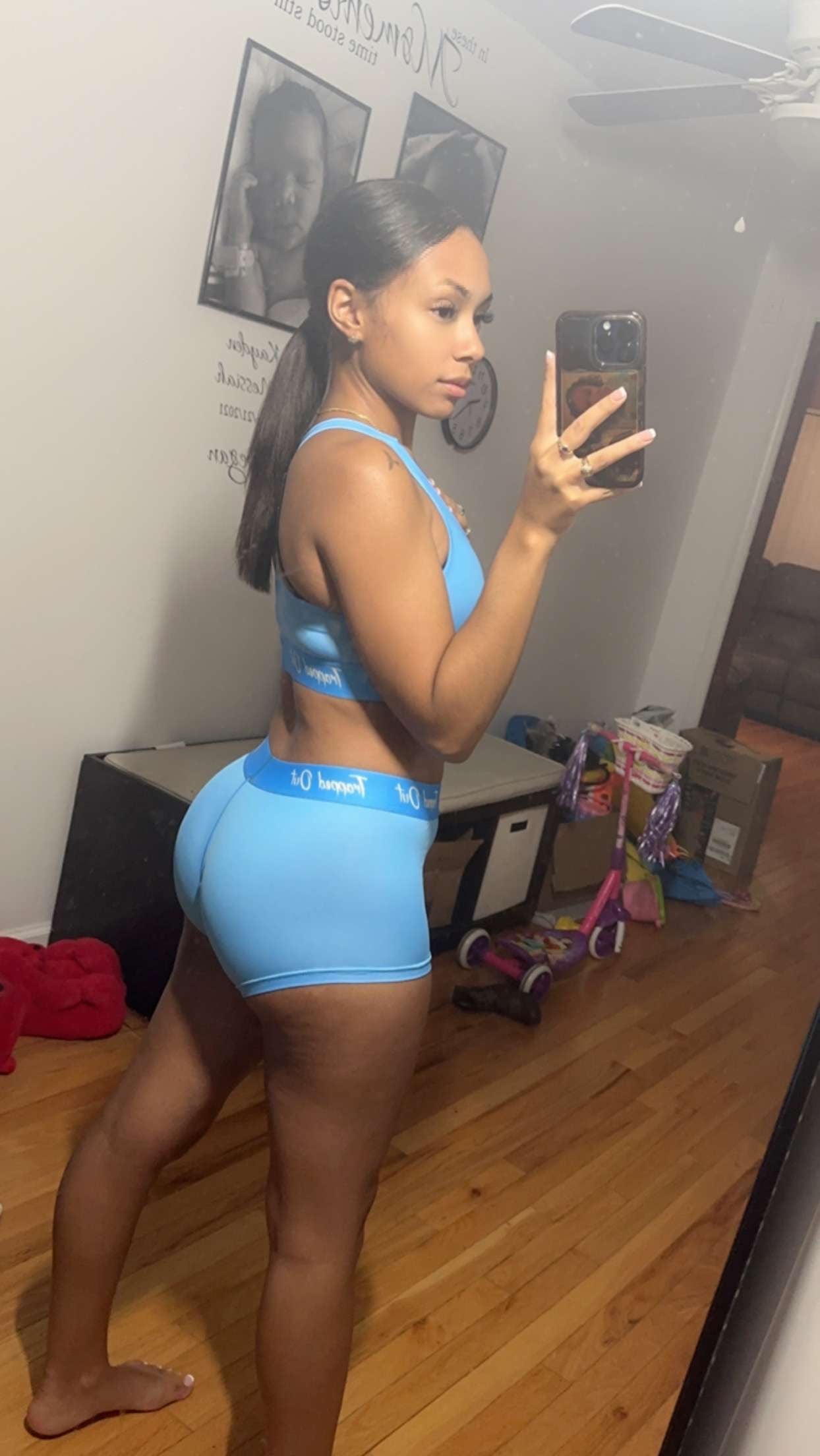 Sky Blue Short Ethika Trap Set