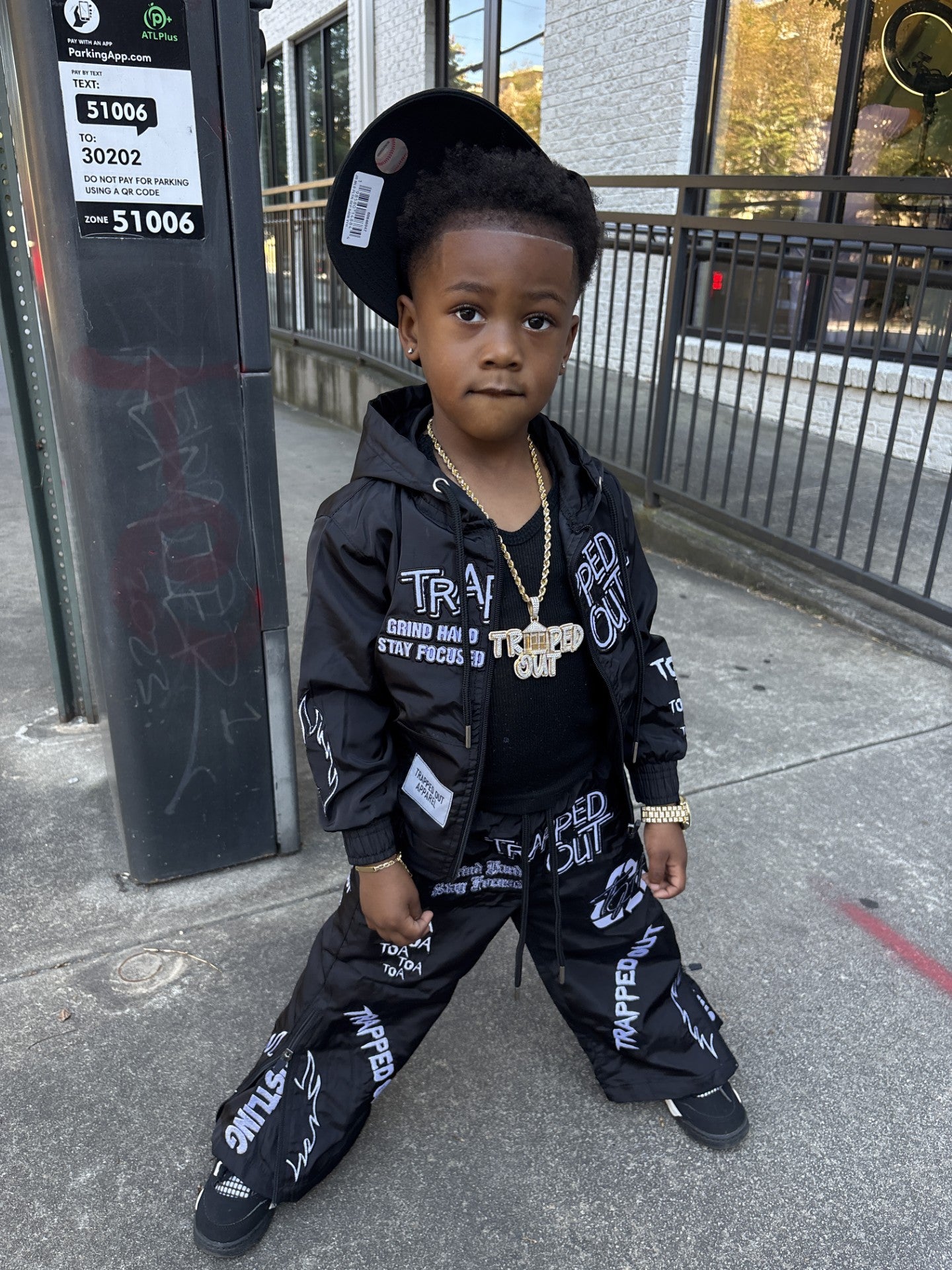 Kids Windbreaker Set