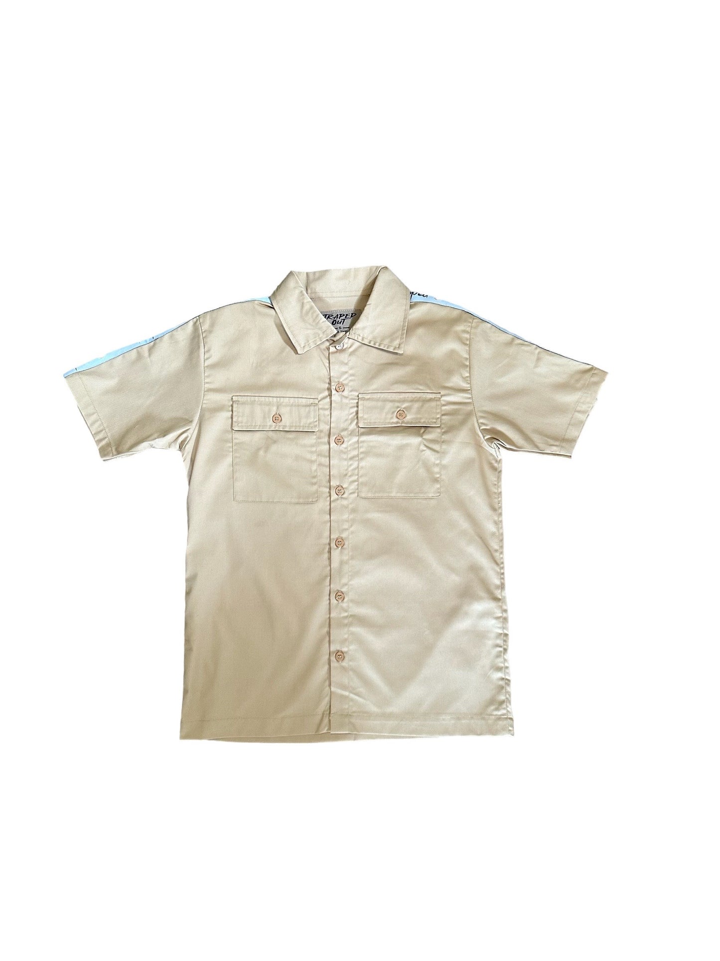 Khaki Trapped Out Dickie Shirt