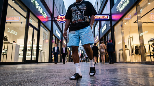mens windbreaker shorts