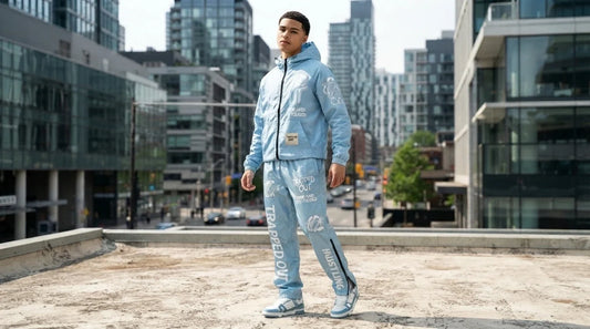 Windbreaker set outfit ideas