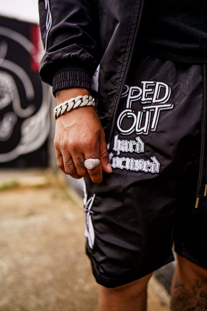 Windbreaker Shorts - Black