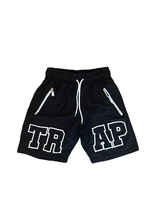 Black Trap Shorts