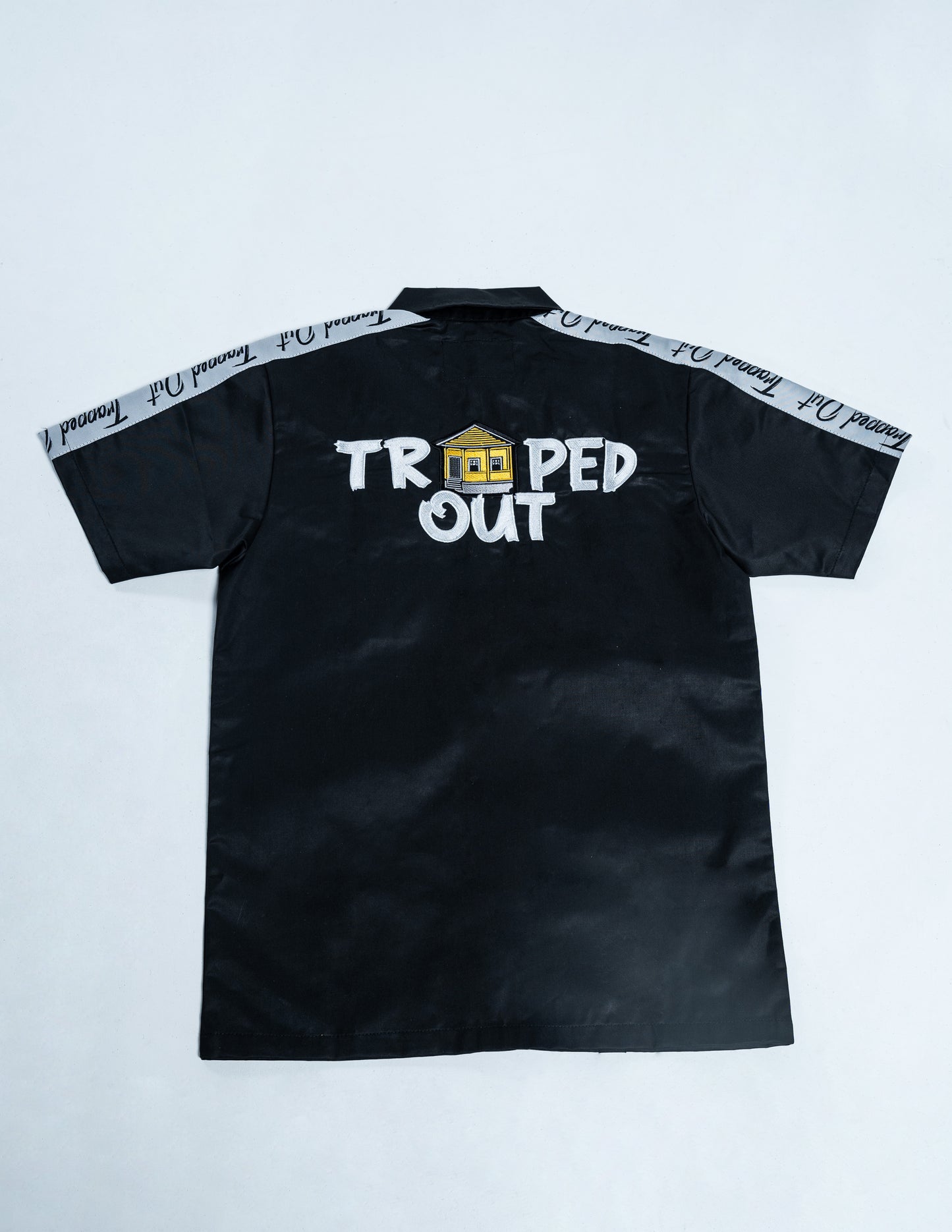 Black Trapped Out Dickie Shirt