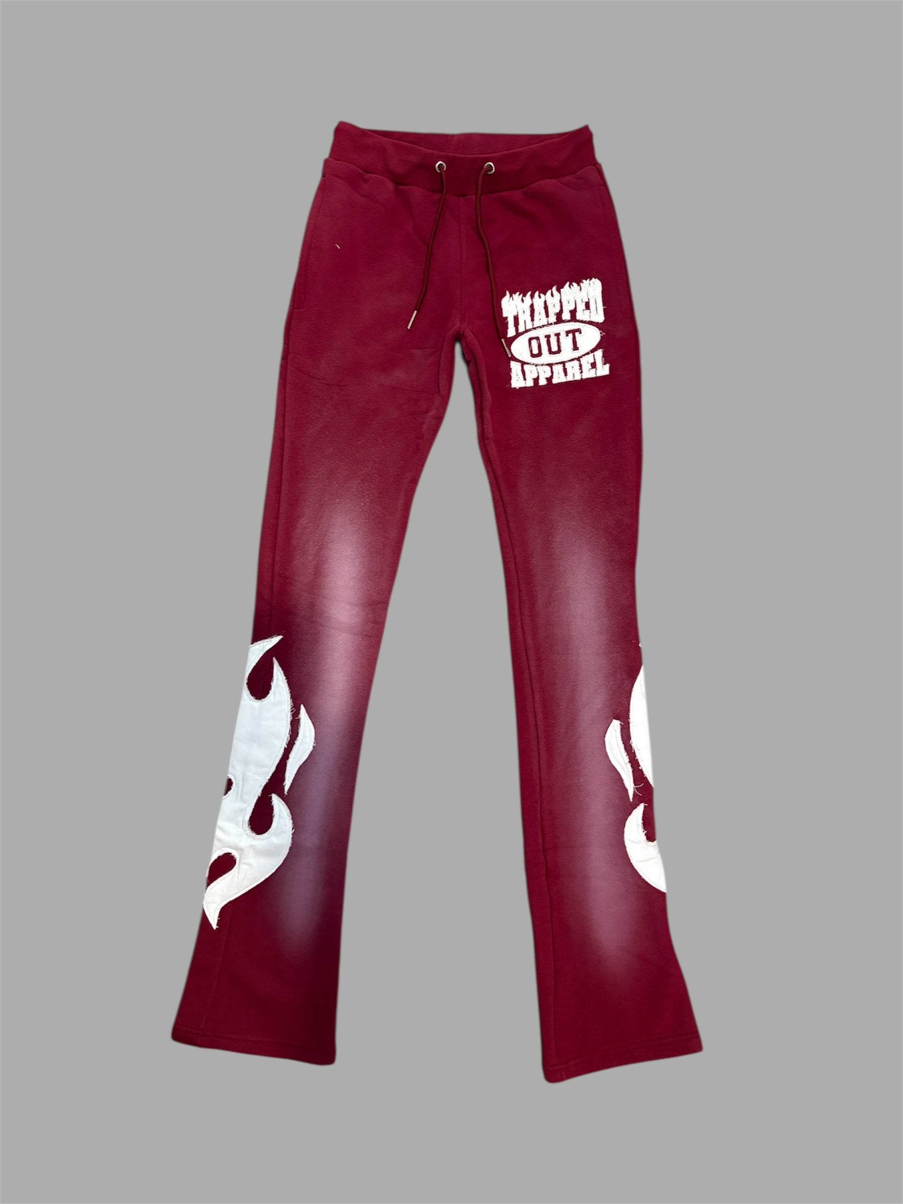 Trap pants 2.0 - Burgundy color