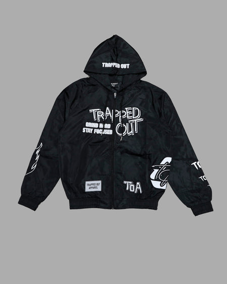 Windbreaker Jackets - Black