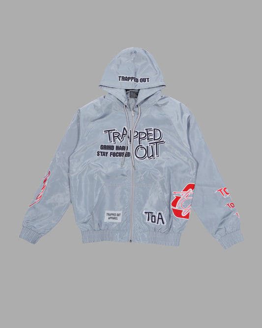 Windbreaker Jackets - Grey