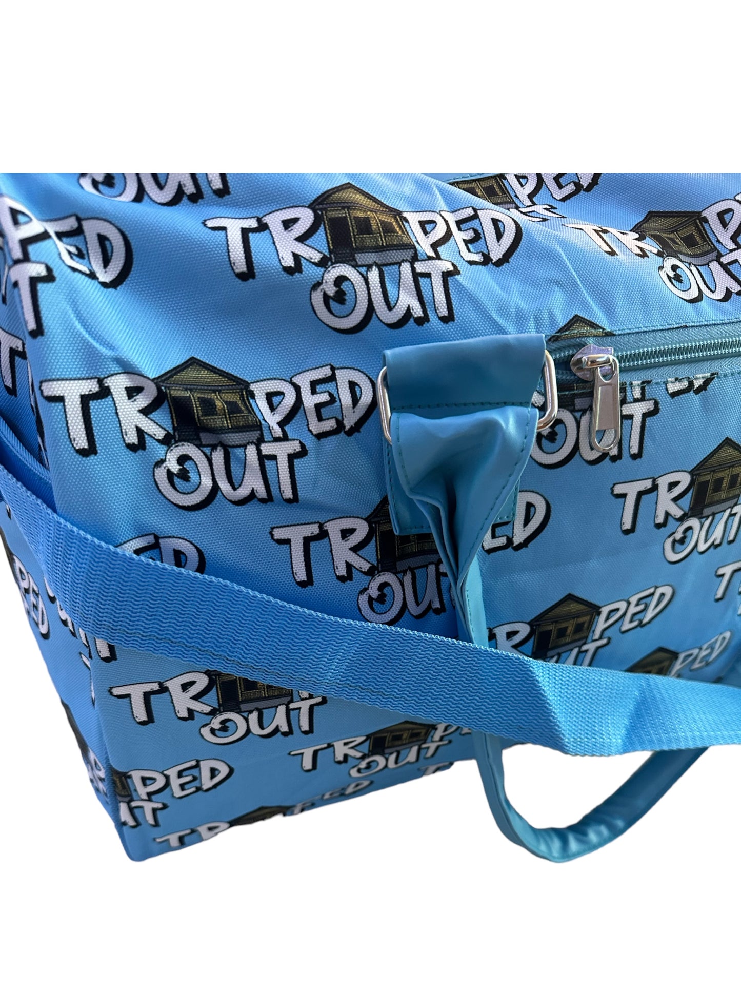 Sky Blue Trap Duffle Bag