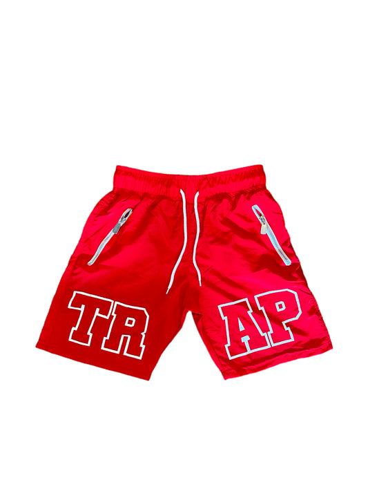 Red Trap Shorts