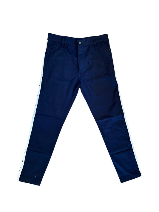 Navy Blue Trapped Out Dickie Pants