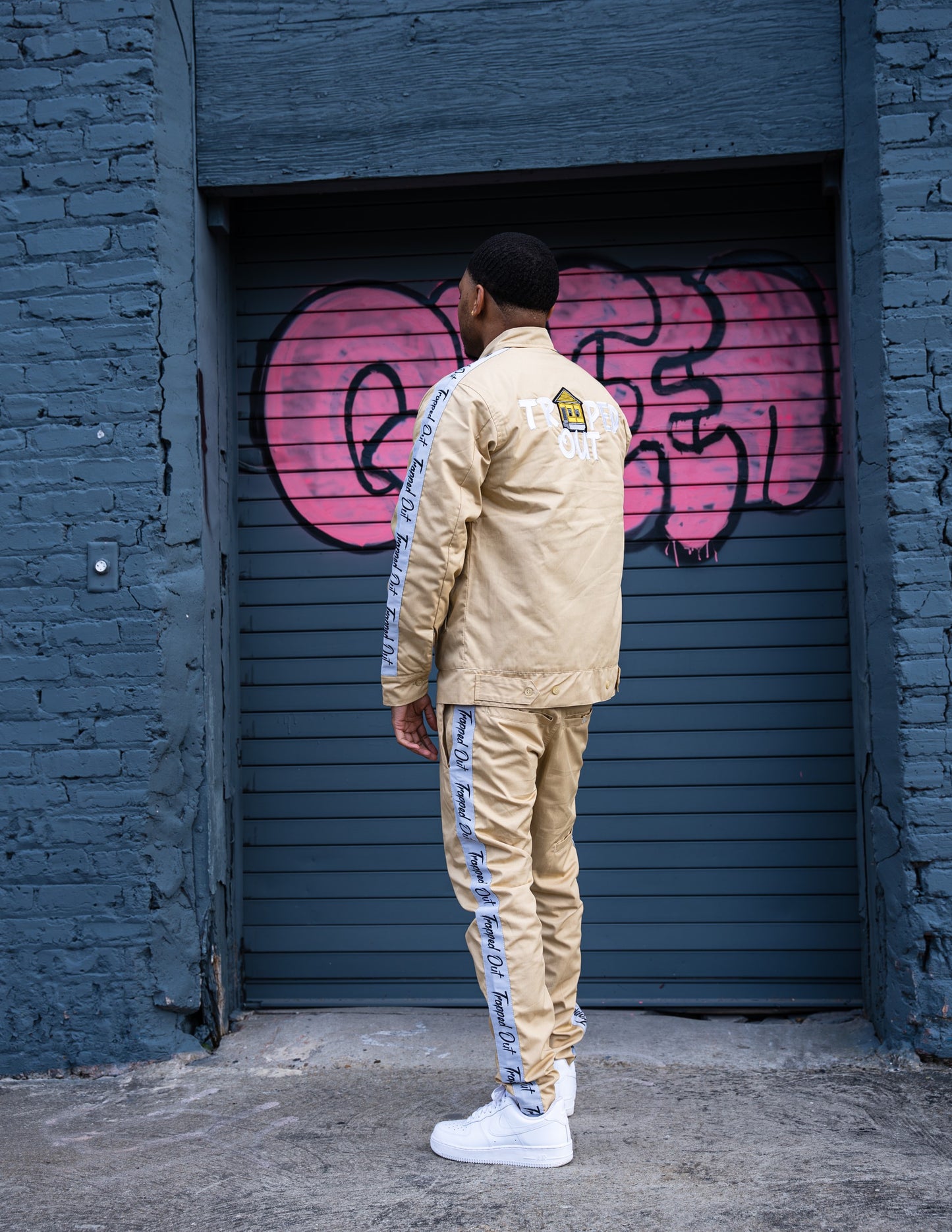 Khaki Trapped Out Dickie (JACKET)
