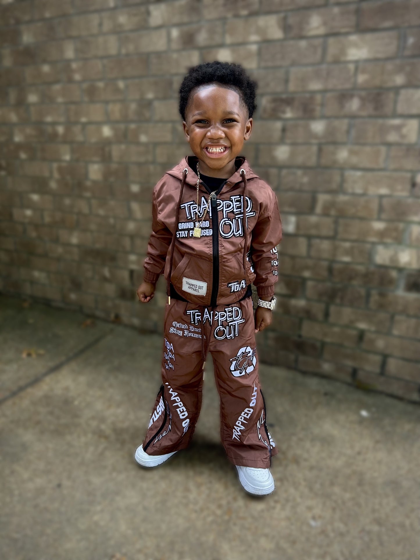 Kids Windbreaker Set