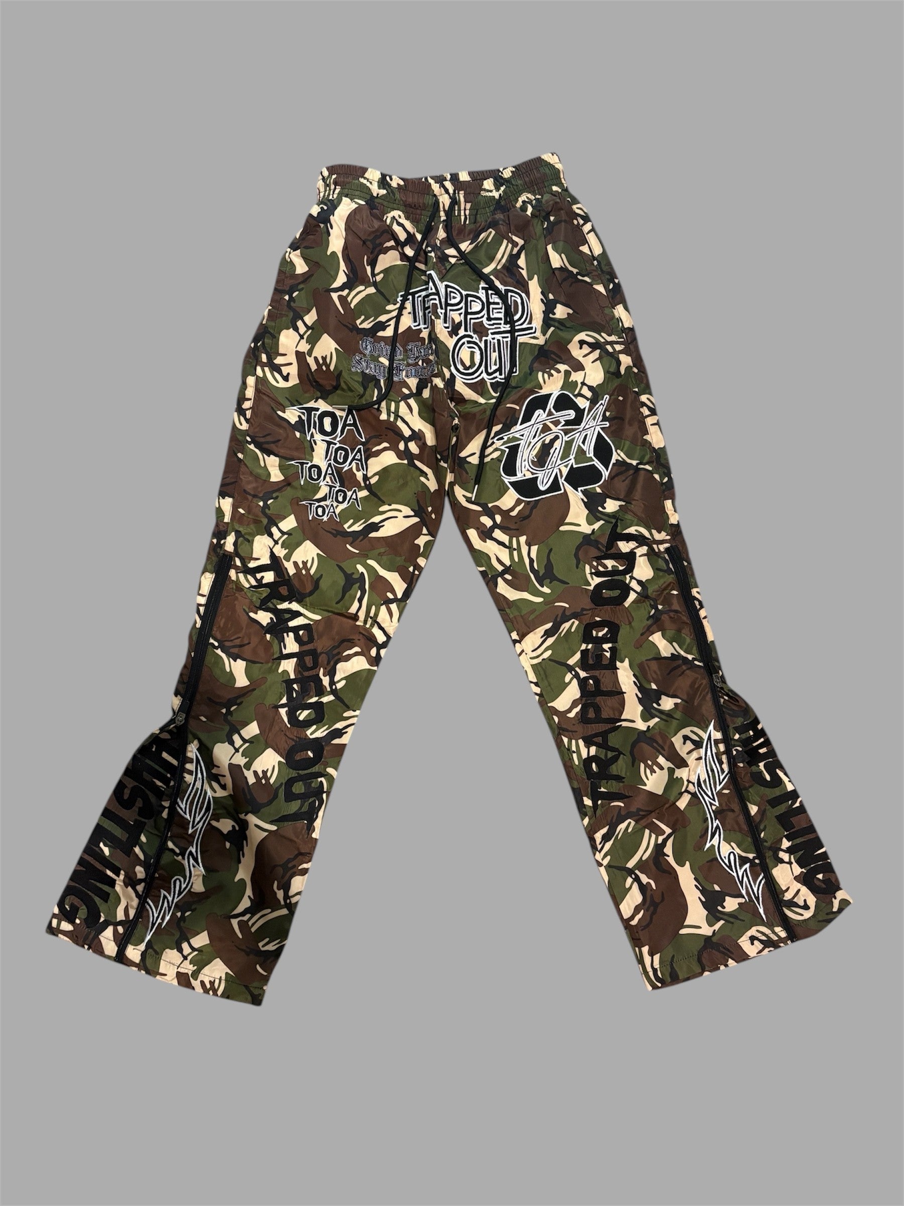 Windbreaker Pants Camouflage color