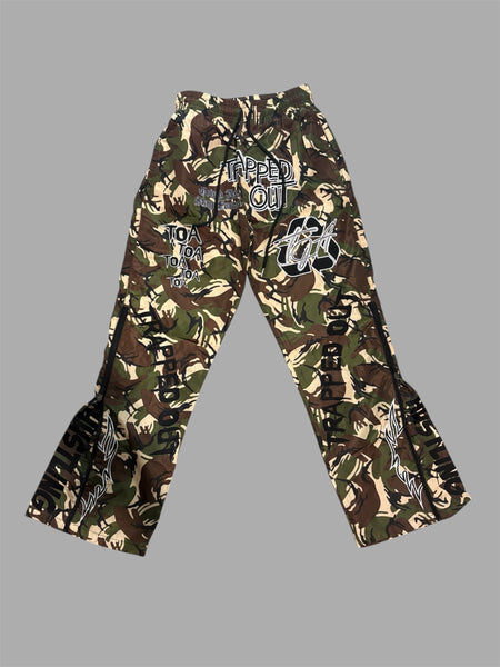 Windbreaker Pants Camouflage color