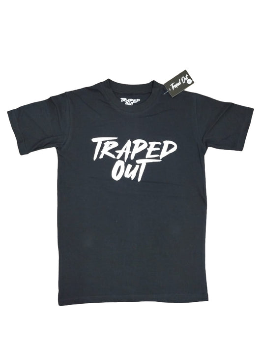 Black & White Traped Out Tee